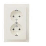 Berker 47596089 socket 2f poles with UP with KS IP20 VP