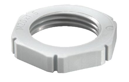 Wiska 10060670 MUG 7 PG7 polyamide RAL7035 plastic lock nut