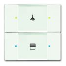 BUSCH-JAEGER 6126/02-884 KNX touch sensor control element | 2-way | studio white matt