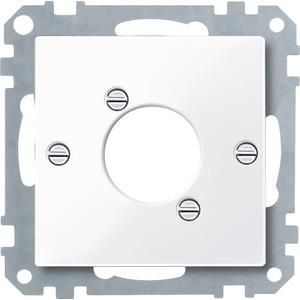 MERTEN 468025 Central plate active white glossy System M