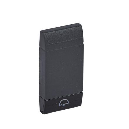 Bticino L4915DN rocker + bell 1m, (anthracite)