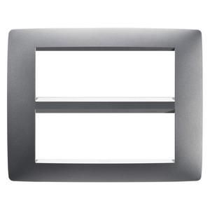 Gewiss GW16112VT ONE 6+6M titanium cover frame