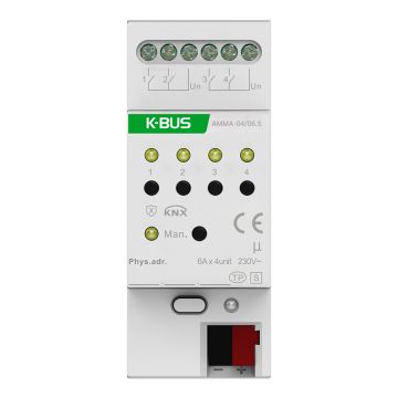 GVS 88188704 KNX universal actuator | 4-way, KNX-Secure