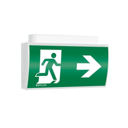 EsyLux EN10061806 LED emergency light LB16 SLE LEDi SC/C white 3h 24m EKW WM