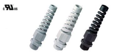 Jacob 50011M16BS7035 M16 polyamide light grey with bend protection PERFECT cable gland