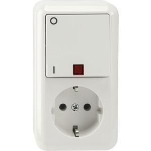MERTEN MEG3499-8719 combination 2-pole polar white
