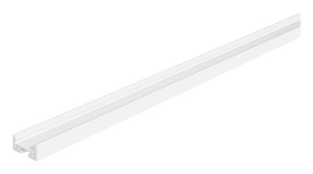 EVN APXSW100 extra flat 100cm white powder-coated U-profile