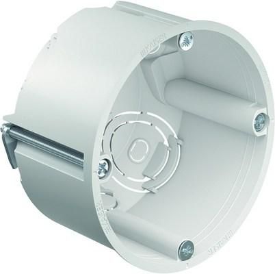 Kaiser O-range halogen-free D: 68mm T: 48mm white cavity wall device box, 9063-78