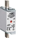 Hager LNH0006M NH fuse link NH000 gG 500V 6A K-detector