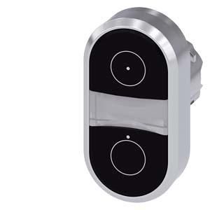 Siemens 3SU1050-3AB11-0AQ0 double push button 22mm round