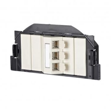 METZ CONNECT 3 Port 180° GB2 RAL1013 C6A Module ISO, 130B11S30201-E