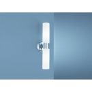 BÖHMER 31316 wall light 2x30W chr Gl_opal IP40 HV E14