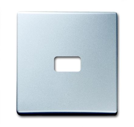 Busch-Jaeger 2120-33 rocker, open for symbol aluminum silver