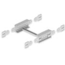 Unex 67632-04 vertical grey RAL7035 135x600 U23X articulated bend