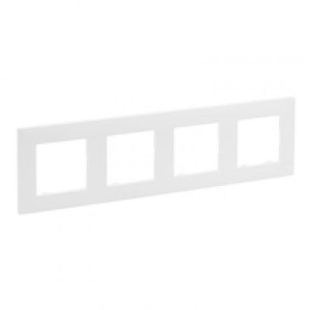 Legrand 864174 frame Niloe Step 4-way ultra white, (white)
