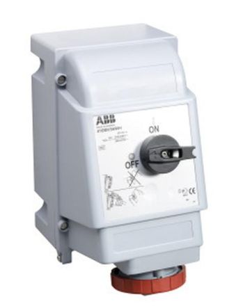 ABB Stotz-Kontakt 316MVS7WH wall socket, 2CMA163265R1000