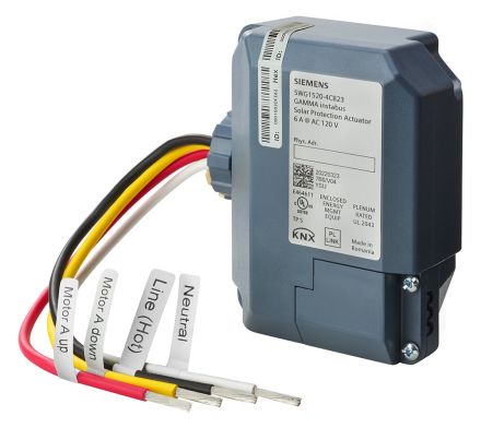 SIEMENS 5WG1520-4CB23 KNX blind actuator 120 V | 1-way, travel time measurement