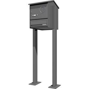 Ritto RGE1384120 Letterbox Freestanding horizontal Audio, chrome ring, stainless steel