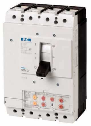 Eaton NZMH3-4-VE630-T circuit breaker 4p selective + earth, 150400