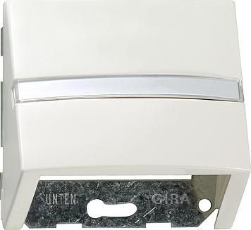 Gira 087040 data cover BSF with support ring S-Color pure white