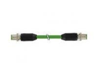 Murrelektronik 7000-44511-7960030 PUR 2x2xAWG22 shielded gn UL 0.3m connection cable Ethernet