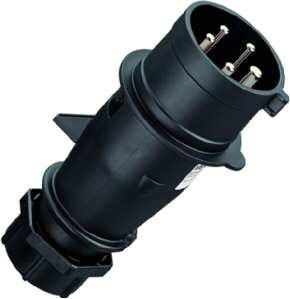 Mennekes 21421ZA AM-TOP 16A 5-pin 6h 400V IP44 HW/VN plug