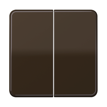 Jung CD595BFBR rocker 2-way, thermoplastic, CD series, brown