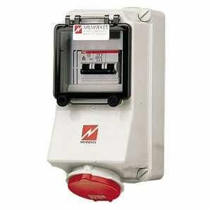 Mennekes 5016 wall socket 32A 5-pin 6h 400V IP44