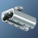 Bruck 160512mcgy silver wall mount