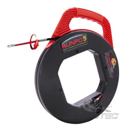 Runpotec 10014 Cable pull-in tape Runpo twisted D5.3mm 30m Box