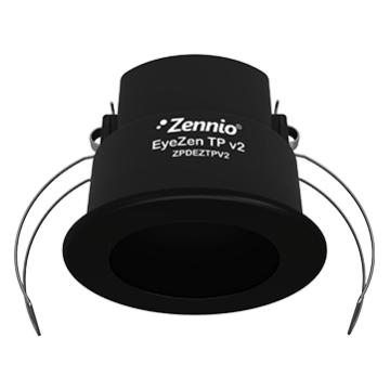 Zennio ZPDEZTPV2A EyeZen TP Black v2 motion detector