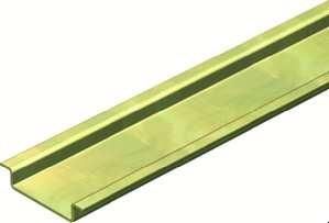 OBO Bettermann 2069 GTP 2000x35x7.5 unperforated top hat rail, 1115650