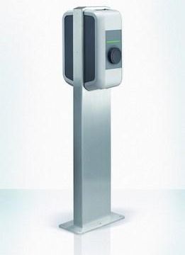 Keba 90786 for two wallboxes P30 stainless steel stand