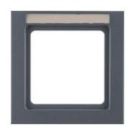 Berker 10516086 installation frame 1f anthracite including BSF Kst