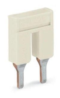Wago 2006-402 TOPJOB 2-way light grey comb bridge