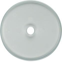 Berker 1090 glass cover plate for rotary switch/button clear Glass series