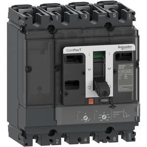 Schneider Electric C25F4TM200D1 ComPacT NSX200 DC PV TM-D 4P 200A 10kA/1 molded case circuit breaker