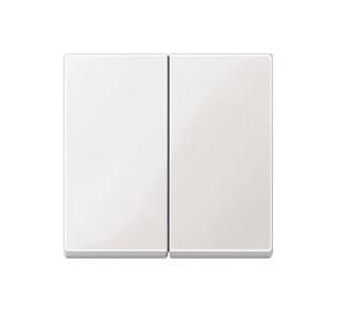 MERTEN 432519 Rocker for series switch, thermoplastic brilliant, polar white glossy