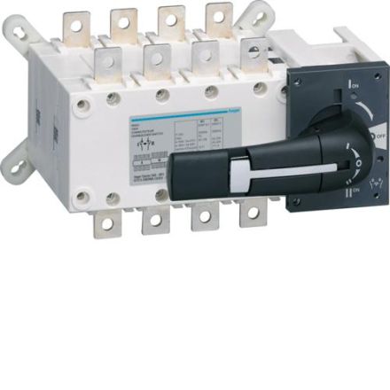 Hager HI452 changeover switch 4-pole 160A