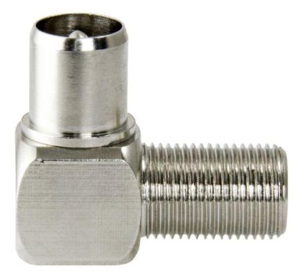 Televes FK-KSW F-angle (F-socket/IEC-plug angled) adapter
