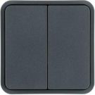 Berker 30553545 rocker 2f for W.1 button-BA, grey