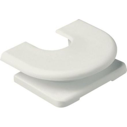 Jung 11 cable and mini duct insertion slide, thermoplastic, white