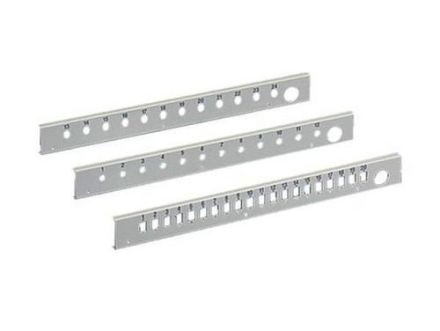 RITTAL 7178535 1U empty for 20 SC or E2000 couplings patch panel for splice box RAL7035