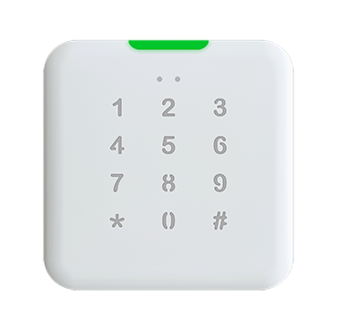 ZENNIO ZVIIWOKW KNX keypad | white