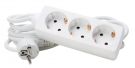 Kopp 128688650 TSD 3-way 1.5qmm supply cable 3m BS aw power strip