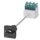 Siemens 3LD2517-0TK11 main switch 415V AC 3-pole floor mounting