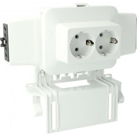 Kaiser AT4608 Pluggable AK2 2xSchuko I:5 GST18 housing