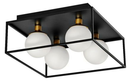 LEDVANCE Osram 4058075756960 DECOR SQUAREPLATE 350X350IP44BK4XG9 LED wall/ceiling light
