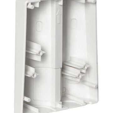 EsyLux EM10025419 for series DEFENSOR white corner base
