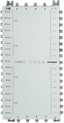 Kathrein EXR1718 multiswitch 17/8, cascade